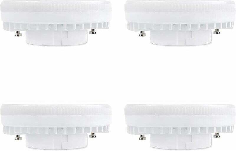 GX53 9W LED-Spot, warmweiß 3000K, 900LM, AC 230V, entspricht CFL GX53 15-18W, 120° GX53 LED-Reflektorlampe für Küchensch...