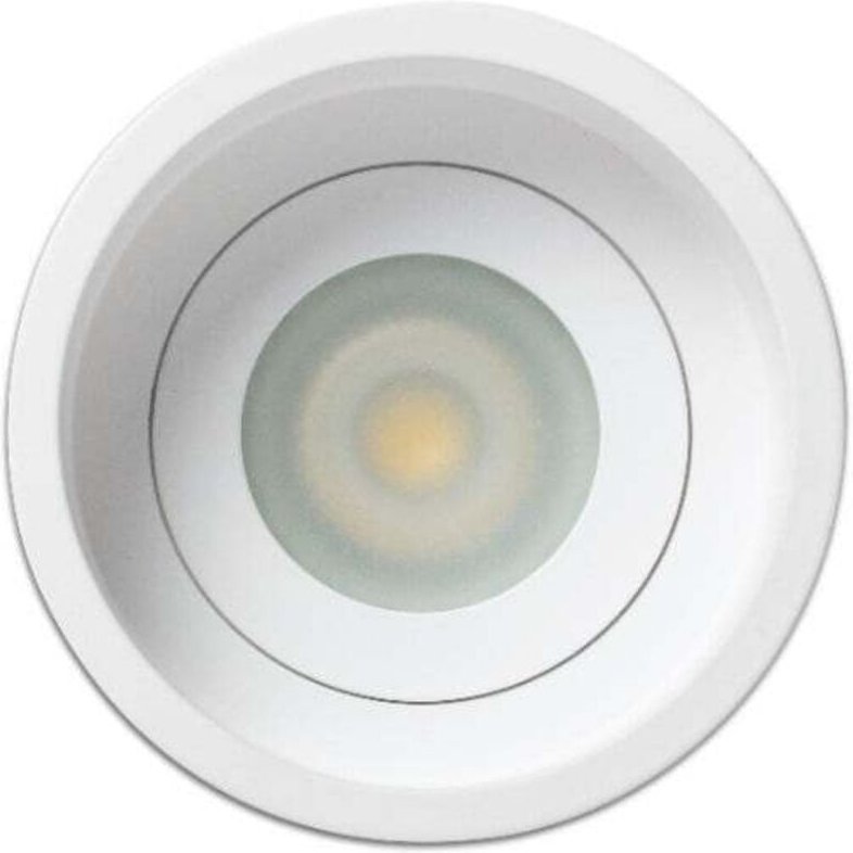 Acre Deckeneinbauleuchte fest weiß rund IP44