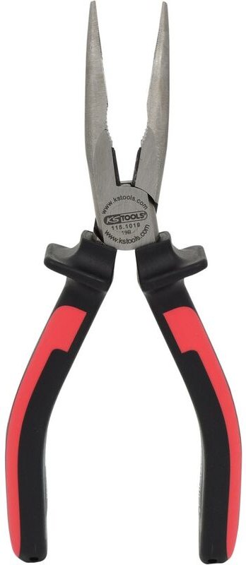 Ks Tools ergotorque Flachrundzange, gebogen, 210mm - 115.1019