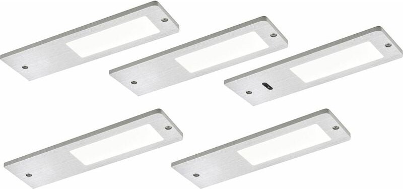Unterbauleuchte Vega D-Motion 5er Set aluminium