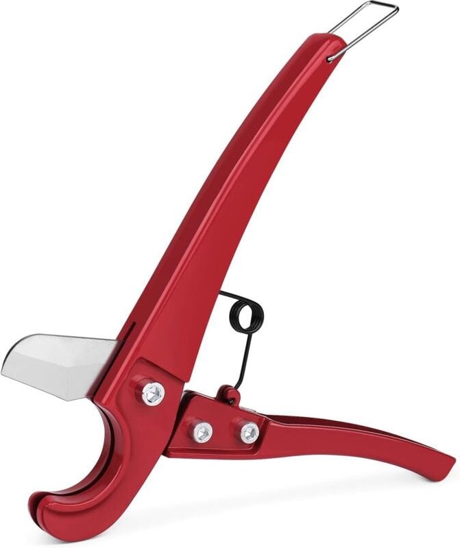 Ersandy - Einhand-Rohr- und Rohrschneider, professionelle, schnelle Rohrschneideschere für PVC-Rohre – saubere und gerad...