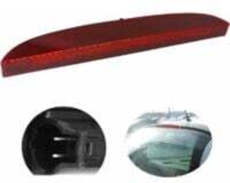 Ersandy - Drittes Bremslicht für Clio 2, oben 3. Bremslicht hinten Rena-ult Clio ii 1998–2006 7700410753 (rot)