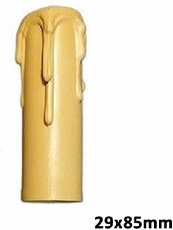 Mittlere Kerze für E14-Lampenfassung Crema Solera 854C