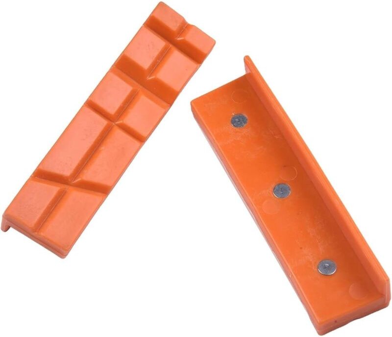 Weiche, mehrfach gerillte Gummibacken (10,2 cm V-förmig)