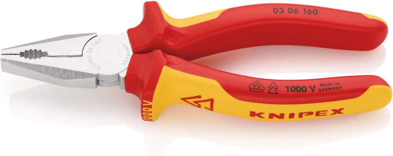 Vde Kombizange 160 mm (03 06 160) - Knipex