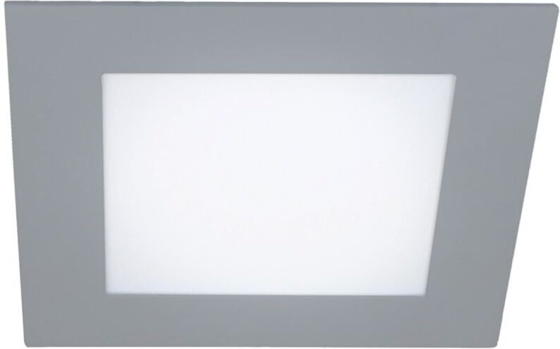 Led Downlight 12W 4000K know quadratisch grau cr 02-200-12-181
