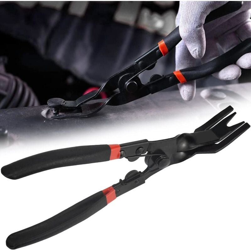 Beijiyi - Klammerentfernerzange aus Polypropylen + Manganstahl, 240 mm, Türnietklammern, Rostschutzzange, rutschfeste Kl...