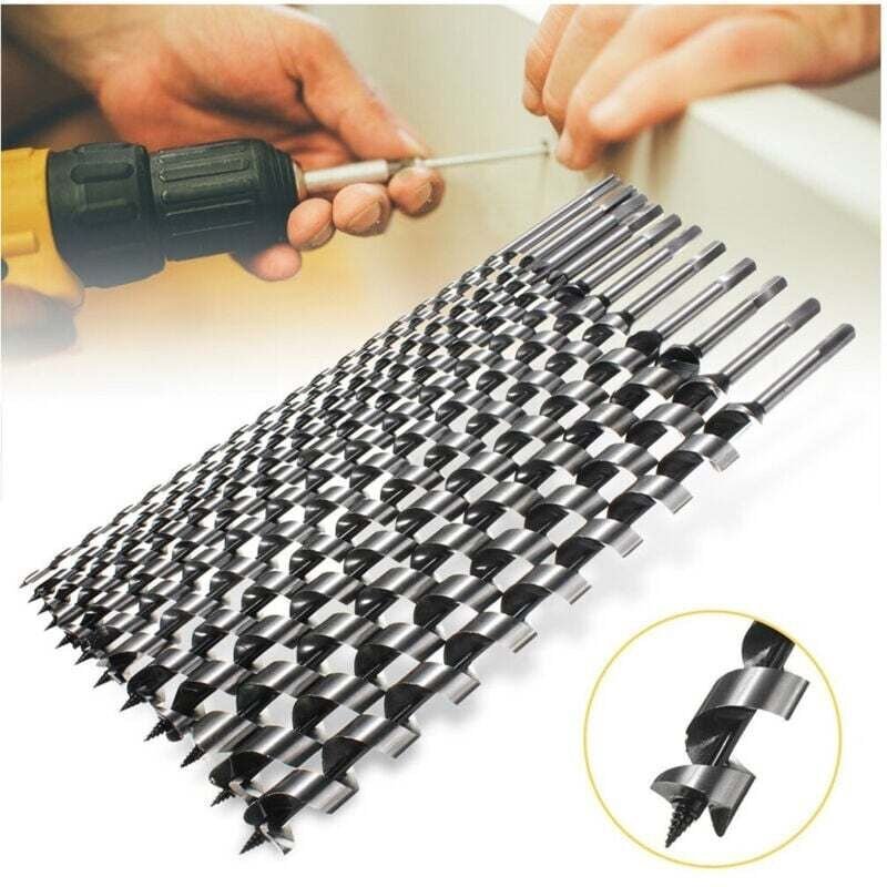 6-teiliges Hammerbohrer-Set, selbstschneidender Holzbohrer, 460 mm - Ymyny