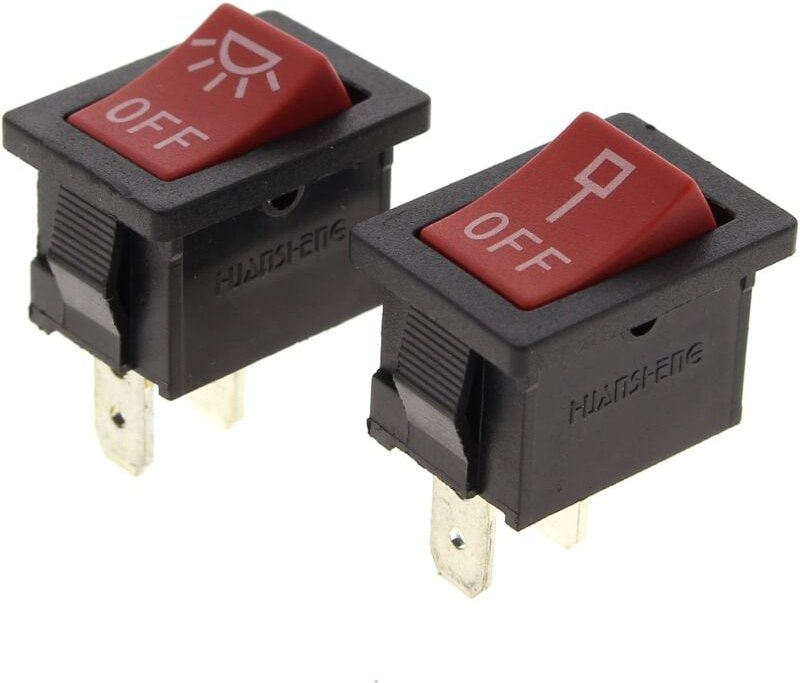 Rot-schwarzer Schalter für Metabo Gehrungssäge