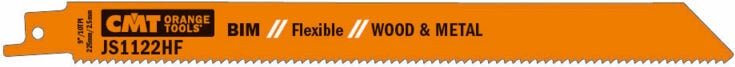 JS1122HF-20 20 WOOD-MET BIM-BÜGELSÄGEBLÄTTER 225 x 2,5 x 10 TPI SEITENGESCHRÄGT/GEFRÄST