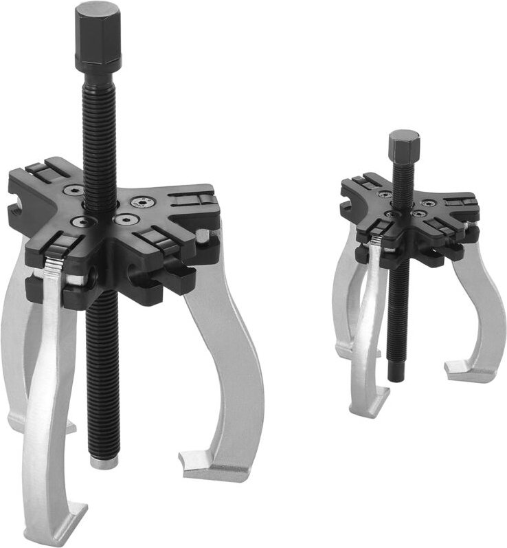 Mophorn - 3' und 7' Zahnrad-Abzieher-Satz, 2-teiliges Lager-Schwungrad-Riemenscheiben-Abziehwerkzeug, 3-Backen-Wendeback...