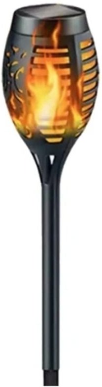 Solar Flammenlampe 2200mAh 96LED 76cm Gartenfackel Riesige XXXXL