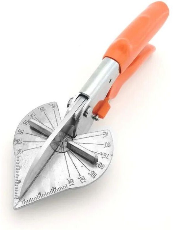 Zange, Gelenkschere, Gartenschere, Mehrwinkel-PVC-Polymer-Schere für PE, PVC, PPR, Schneiden, Rohre, Äste, Drähte und Wi...