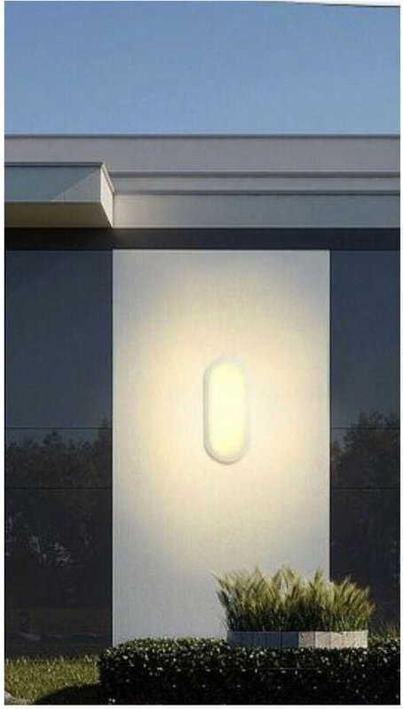 Trade Shop Traesio - Trade Shop - led 18W plafoniera giardino tartaruga IP65 6500K 3000K ES51 -