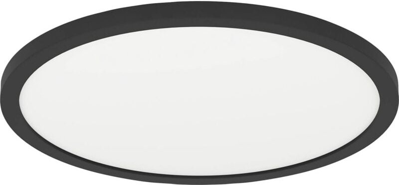 Eglo LED Deckenleuchte Minerario schwarz weiß Ø 30 cm warmweiß IP54 Deckenlampen & Kronleuchter