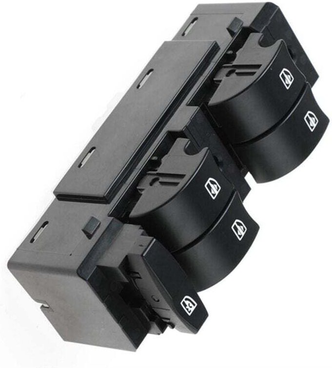 Elektrischer Fensterheberschalter im Auto