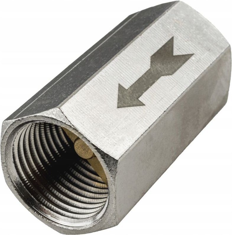 Inline-Rückschlagventil für Kompressor 1/2 Zoll 15 bar 50 mm