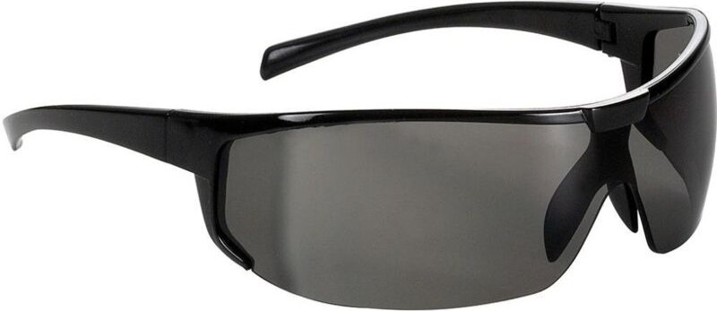 Bügelbrille Polaris grau getönt Fortis Gr. Schwarz