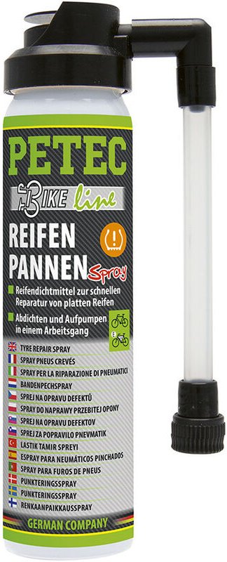 Petec Reifenpannenspray Fahrrad 75 ml