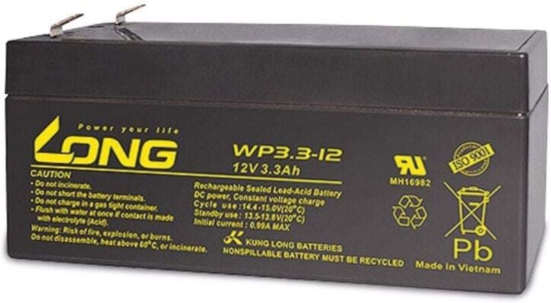Kung long Blei-Akkumulator WP3.3-12, 12 V-/3,3 Ah