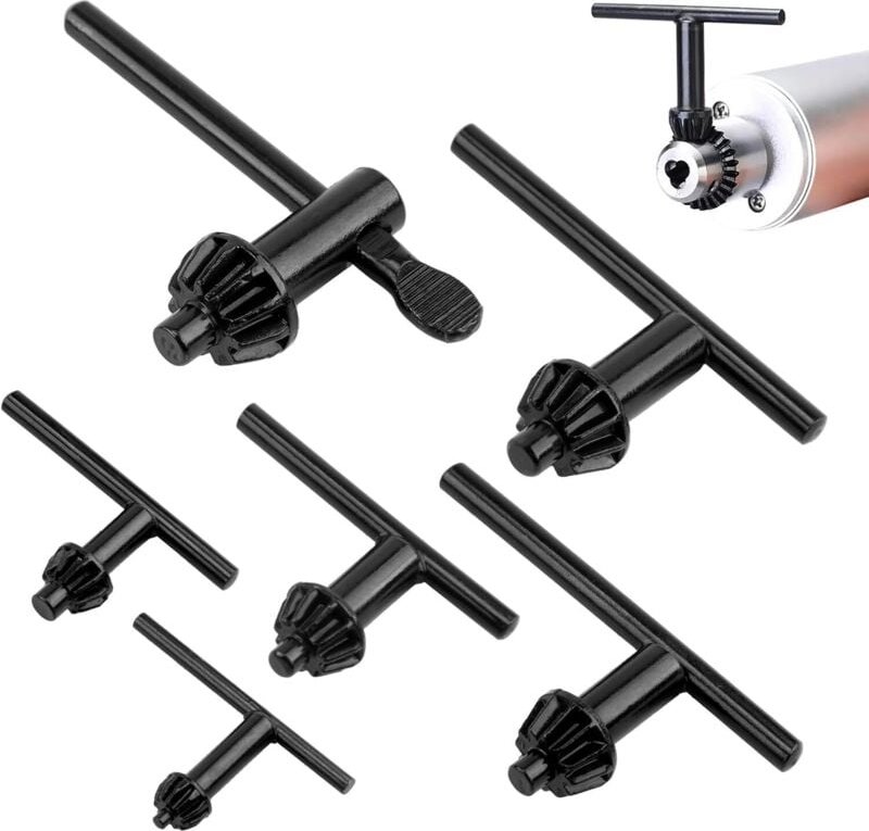 Stück Universal-Bohrfutterschlüssel, Bohrfutterschlüssel, Bohrfutterschlüssel für elektrische Bohrmaschine, Spannwerkzeu...
