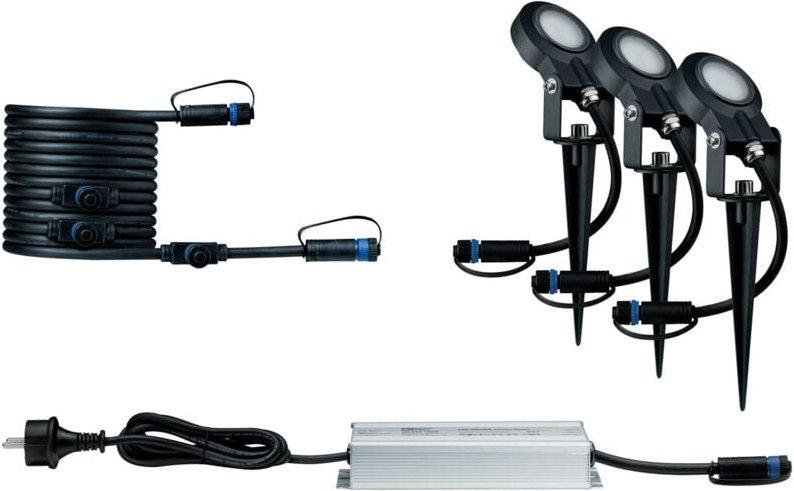 Paulmann - Plug & Shine Basisset Erdspieß Sting Outdoor Plug & Shine Beleuchtungssystem