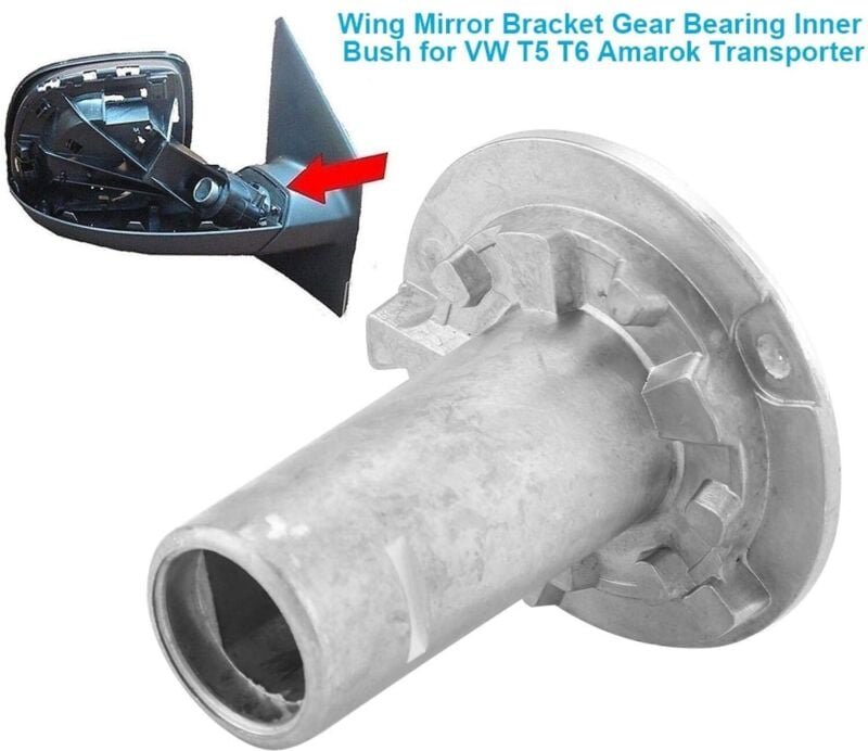 Auto Spiegel Halterung Getriebelager Innenbelag, Fydun Rückspiegelhalterung Left & Right Wing Spiegelhalterung für T5 T6...