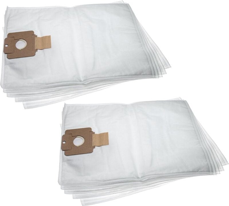 10x Staubbeutel kompatibel mit Nilfisk ELIMINATOR1, gd 320, IQ215, EWD300S, gwd 325 Staubsauger - Mikrovlies, 53,3cm x 3...