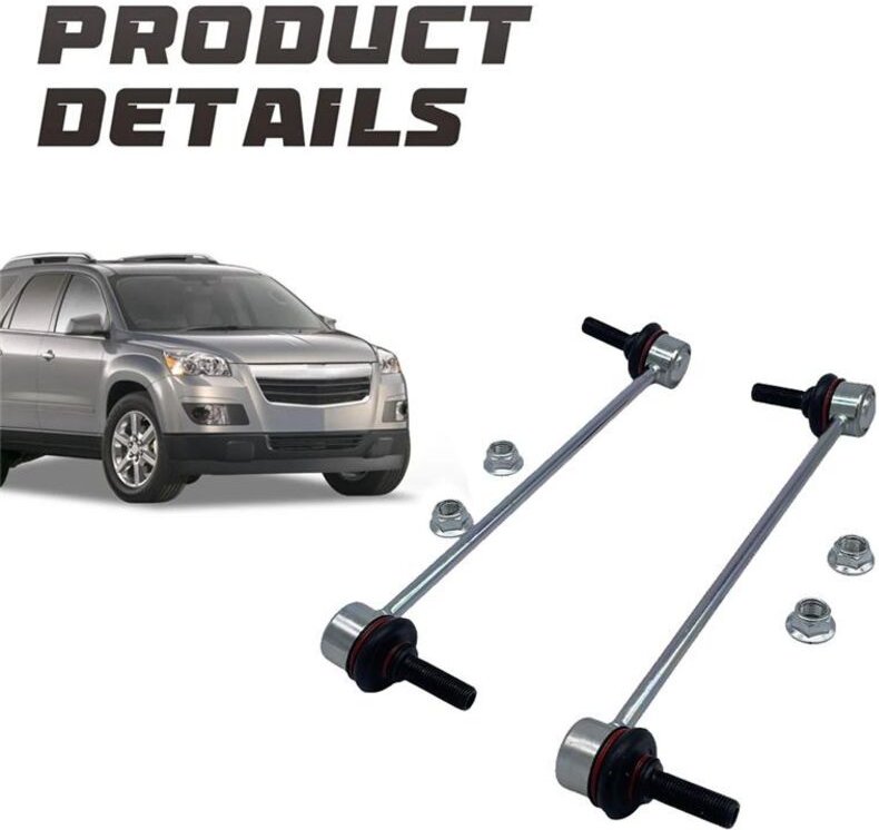 2 Stück K750382 Vordere Stabilisatorstangen für Journey 2009-2020, Vorderer Stabilisator, Ausgleichsstange, Verbindungss...