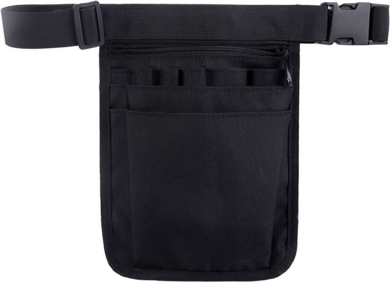 Sollbry - Krankenschwestertasche, multifunktionale Werkzeugtasche, Gürtel, Werkzeugtasche, Werkzeughalter, Schwarz, Aufb...