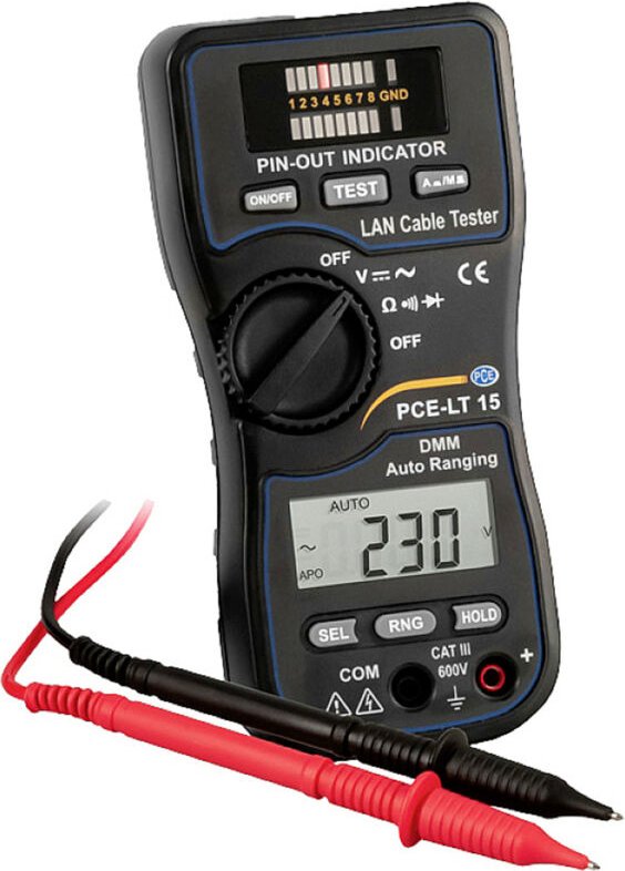 PCE Instruments PCE-LT 15 Hand-Multimeter
