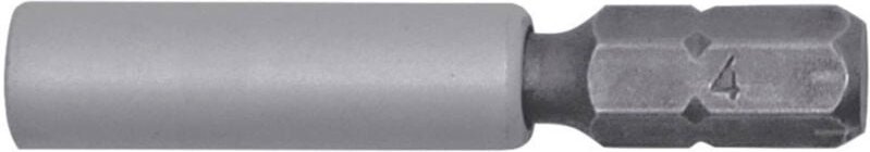 Bernstein Tools 4-564 Bit-Adapter 1/4" auf 4mm Bits, Länge 45mm 45 mm