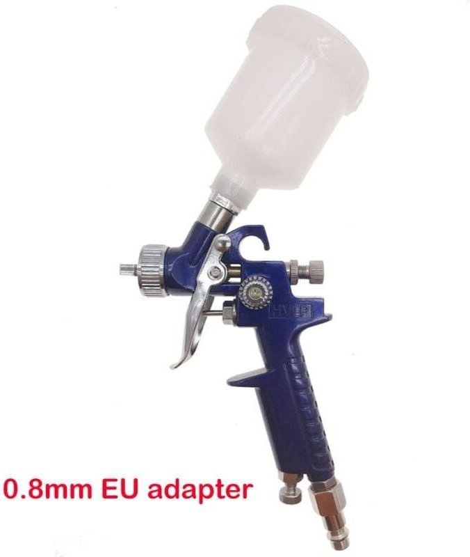Mini pistolet a peinture H-2000 professionnel hvlp aerographe pour peinture voiture aerographe pistolet pneumatique 1.0m...