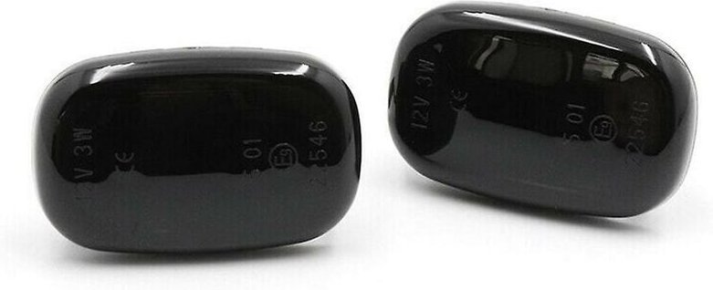 Woosien - 2 Stück led Dynamische Seitenmarkierungs-Blinker-Anzeigelampe für Prius Yaris