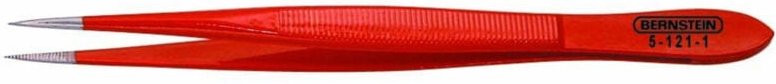 Bernstein Tools For Electronics - 5-121-1 Präzisionspinzette Spitz, fein 120 mm