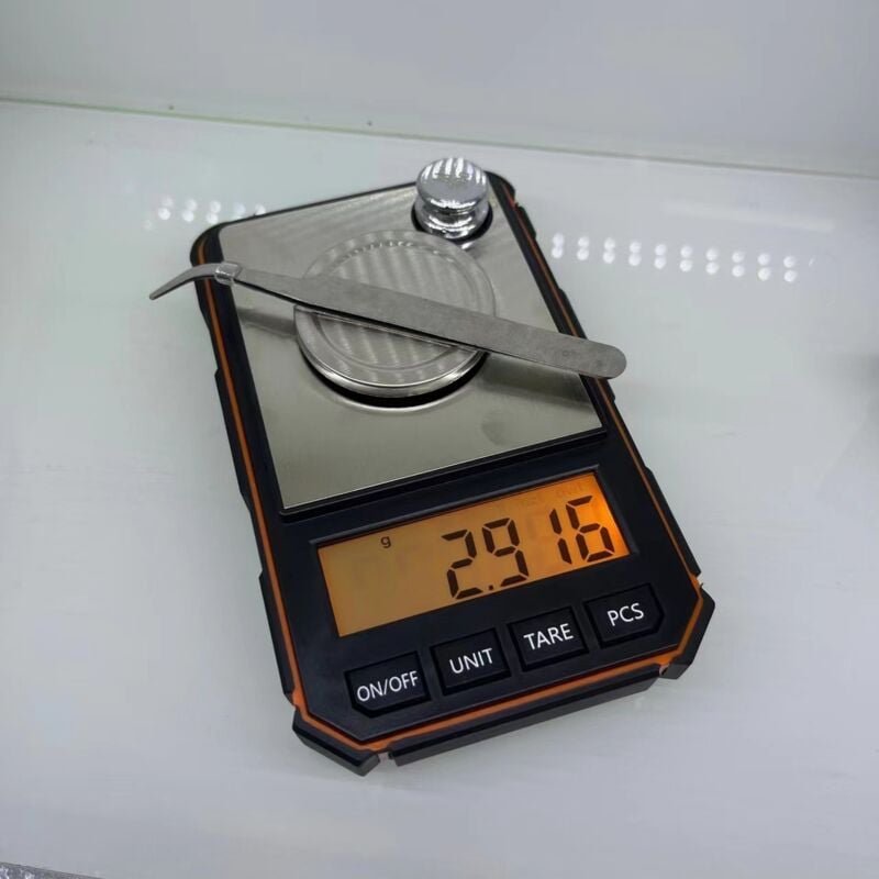 0,001 g elektronische Digitalwaage, tragbare Mini-Waage, professionelle Präzisions-Taschenwaage, Milligramm, 50 g Kalibr...