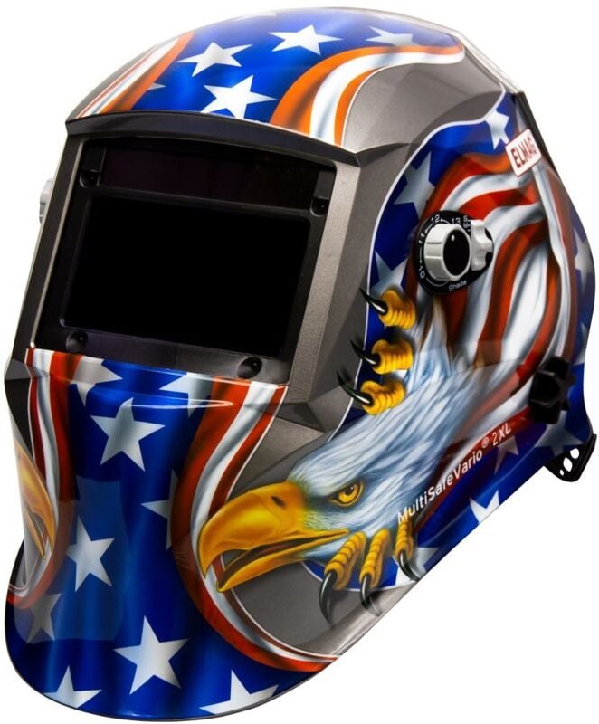 Automatik-Kopfschweißschirm, Design 'eagle'