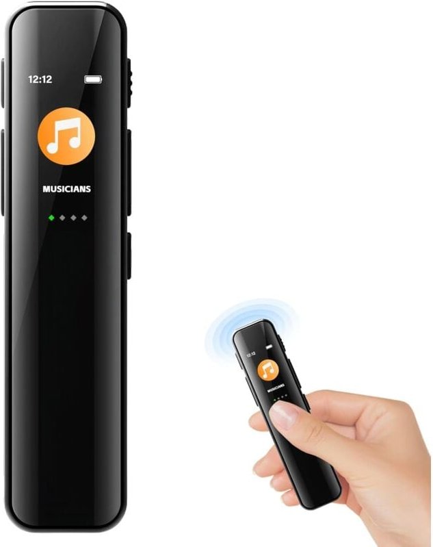 Mini 64GB, Aufnahmegerät, Digitales Diktiergerät Mit Rauschunterdrückung, Audio Recorder, Diktiergerät Digital Mit Wiede...