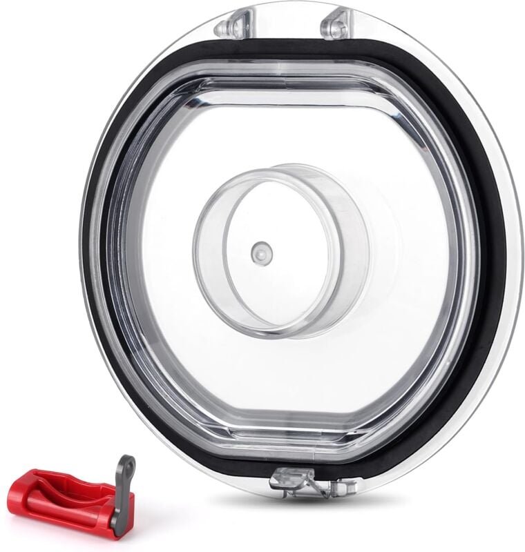 Staubbehälter Deckel Ersatz für Dyson V7 V8 Staubsauger Türteile, Schmutzbecher Deckelaustausch Ersatzteile, Staubbehält...
