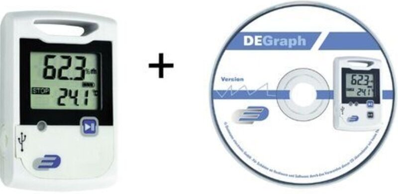 Dostmann Electronic - 5005-1002 LOG20 Set Multi-Datenlogger Messgröße Temperatur, Luftfeuchtigkeit -3