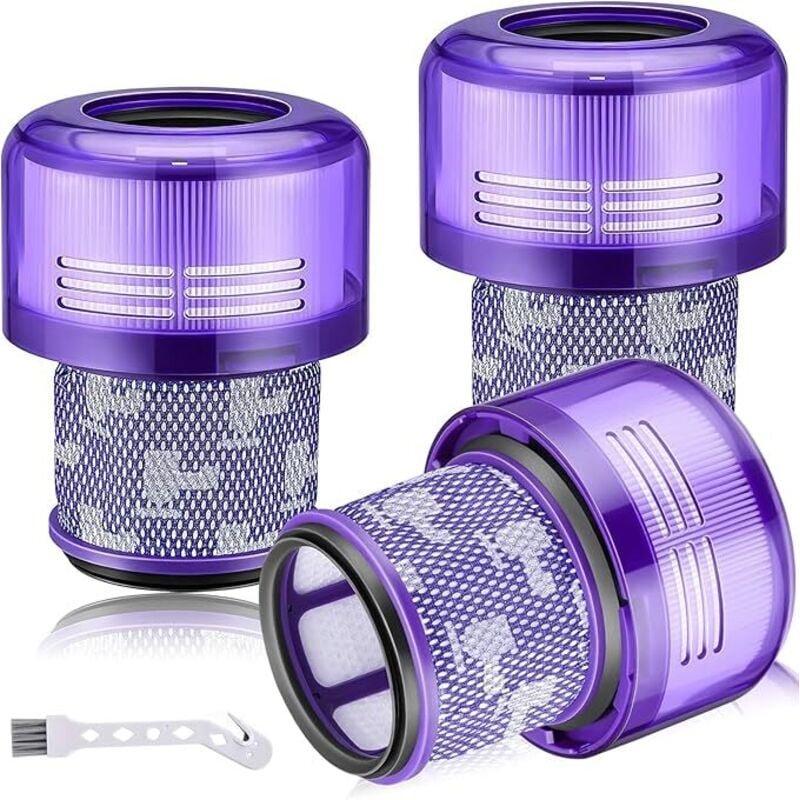 3er-Pack V11-Ersatzfilter für Dyson V11, V11 Animal, V11 Torque Drive, V11 Absolute, V11 Complete, V11 Extra, V11 Fluffy...