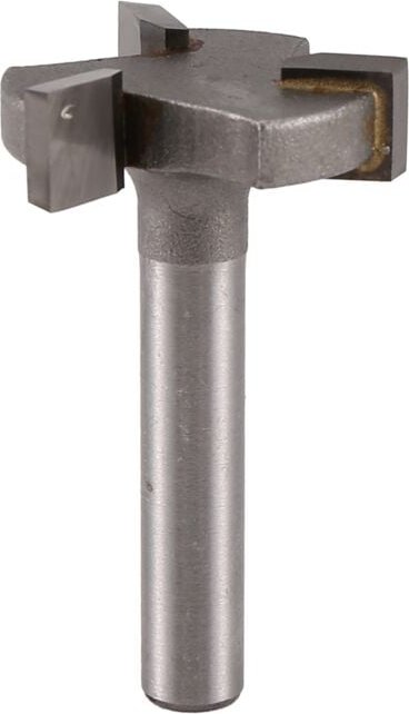 CNC-Fräser für die Oberflächenbearbeitung von Spoilboards, 1/4-Zoll-Schaft, Hartmetall-Gravier- und Schnitzwerkzeuge