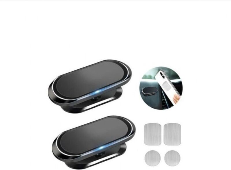 BEBUSINGOTO Magnetische Autohalterung für Handys, 360° drehbar, kompatibel mit iPhone/Samsung/Huawei/Xiaomi usw., 2 Halt...