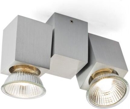 Strahler marvel ii neigbar Aluminium 230V GU10 2x50W