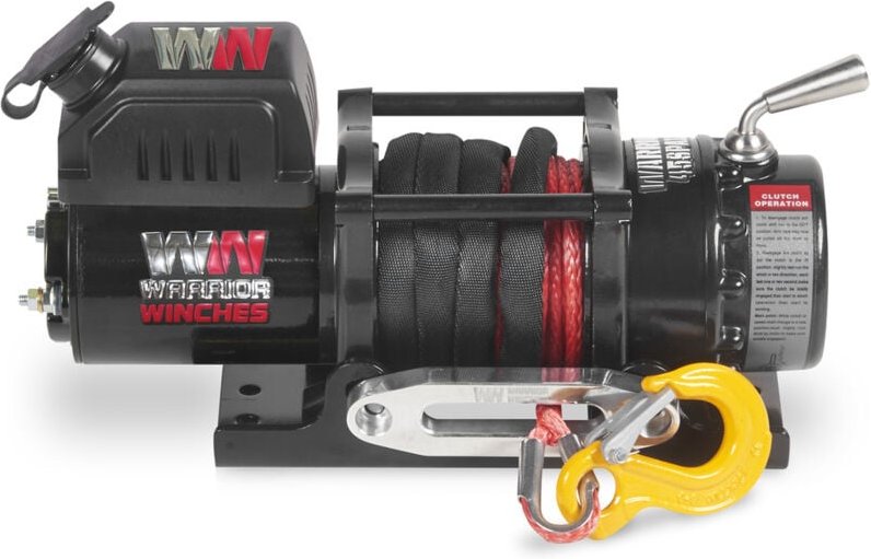 Atv/utv Quad Elektrische Seilwinde Warrior ninja 4500LB 2 t 12 v Kunststoffseil