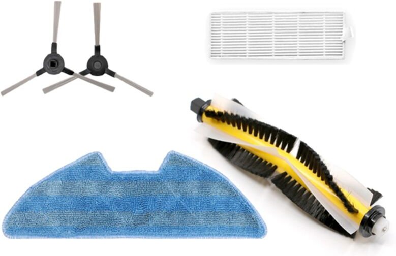 Für 811GB 911SE / Symbo XBot 5 pro Roboter Vakuum 26BB Pet Ersatzteile Wichtigsten Seite Pinsel Hepa-Filter Mopp