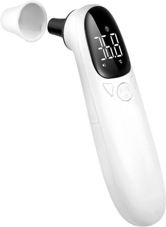 Infrarot-Digitalthermometer Für Erwachsene, Kinder und Kleinkinder Thermometer Für Körper, Gegenstände, Raum und Ohr Ohn...