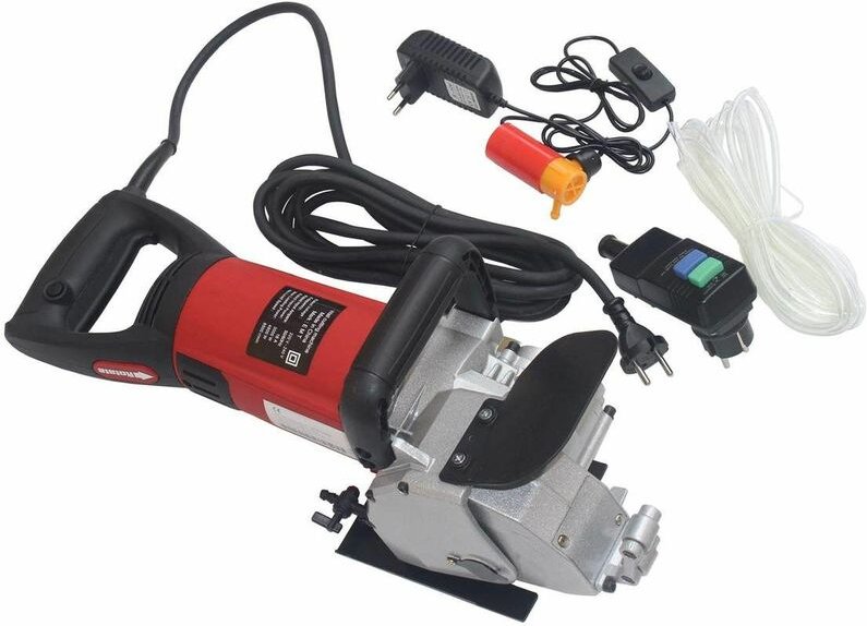 NEWCM-01 Mauernutfräse Material-Nutenfräse 3000W 6500 t/min trocken oder wassergefüllt - Varan Motors