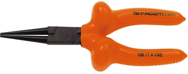 FACOM Rundzange 1000V isoliert 170 mm