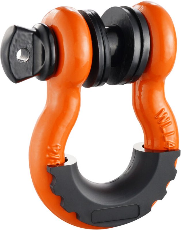 Mophorn - 3/4'D-Ring-Schäkel, 2 Pack Legierung Stahl Schäkel 62832 lbs (28.5 Tonnen) Bruchfestigkeit mit 7/8' Schraube P...